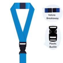 plastic buckle velcro breakaway